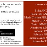 invito Roma- collettiva  2013 - klein